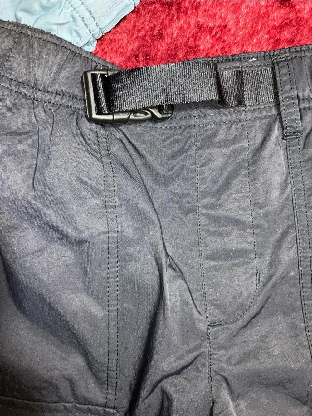 OLD NAVY LOT OF 2  KIDS CASUAL  CARGO PANTS  with Built-In Belt AND POCKETS
